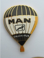 PIN'S  MONTGOLFIERE - MAN - TRUCK & BUS - Airships