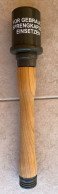 GERMAN ARMY WWII WOODEN REPLICA Of M24 STICK GRENADE 100% WOOD - Armes Neutralisées