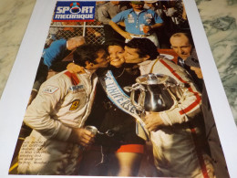 PHOTO MARIO ANDRETTI ET ICKX A DAYTONA  1971 - Altri & Non Classificati