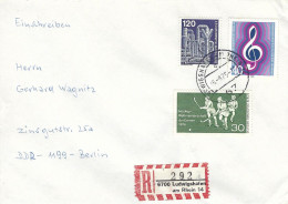 Deutschland Germany 1976 Ludwigshafen Women's Hockey World Cup West Berlin Singers Music Registered Cover - Hockey (su Erba)