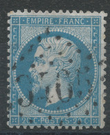 Lot N°76998   N°22, Oblitéré GC 3465 Soligny-la-Trappe, Orne (59), Indice 23 Ou Strasbourg, Bas-Rhin (67) - 1862 Napoléon III