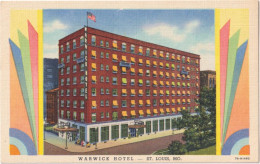 St. Louis - Warwick Hotel - & Hotel, Illustration - St Louis – Missouri