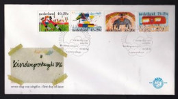 NETHERLANDS, 1976, Mint FDC, Child Welfare, NVPH E153, Scannr. N012 - FDC