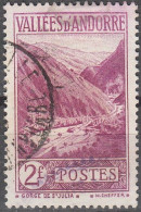 Andorre Français 1932 Michel 43 O Cote (2008) 11.00 € Gorges De Saint-Julia Cachet Rond - Gebruikt