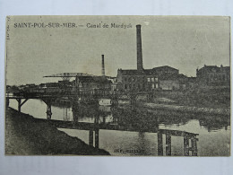 CPA 59 Nord - Saint Pol Sur Mer - Canal De Mardyck - Saint Pol Sur Mer