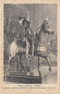 CARTOLINA  TORINO,PIEMONTE-REALE ARMERIA-ARMATURA EQUESTRE APPARTENUTA A GIROLAMO MARTINENGO-sec.XVI-NON VIAGGIATA - Musea