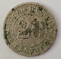 ITALY- 20 CENTESIMI 1894. KB - 1878-1900 : Umberto I.