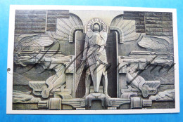 Leipzig Vôlkerschlachtdenkmal Krieg Kampfplatz Krieger-lot X 13 Carte Art Bauhaus  Sculpture Bildhauer- Thieme Clemens - Skulpturen