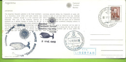 ARGENTINA - DESTAC NAVAL MELCHIOR ANTARTIDA ARGENTINA - 1969 - Covers & Documents