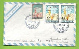 ARGENTINA - NAVAL - PETREL - ANTARTIDA - 1971 - Lettres & Documents