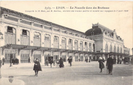 FRANCE - 69 - LYON - La Nouvelle Gare Des Broiteaux - Inaugurés Le 29 Mars Par M Barthou - Carte Postale Ancienne - Autres & Non Classés