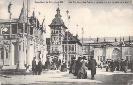 BELGIQUE - BRUXELLES - Expositions 1910 - Les Pavillons Des Patrons Patissiers - Carte Postale Ancienne - Other & Unclassified