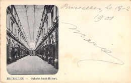 BELGIQUE - BRUXELLES - Galerie St Hubert - Carte Postale Ancienne - Other & Unclassified