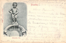 BELGIQUE - BRUXELLES - Manneken Pis - Carte Postale Ancienne - Other & Unclassified