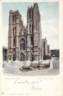BELGIQUE - BRUXELLES - Eglise Sainte Gudule - Carte Postale Ancienne - Otros & Sin Clasificación