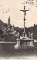 FRANCE - 65 - LOURDES - Le Calvaire Breton Et La Basilique - LL - Carte Postale Ancienne - Lourdes