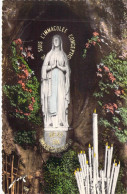 FRANCE - 65 - LOURDES - Notre Dame De Lourdes Dans La Grotte Miraculeuse - Edit JOVE - Carte Postale Ancienne - Lourdes