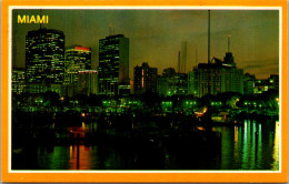 Florida Miami Skyline At Dusk - Miami