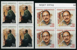 Türkiye 2022 Mi 4718-4719 MNH Neşet Ertaş, Turkish Musician, Folk Poet | Music [Block Of 4] - Musique