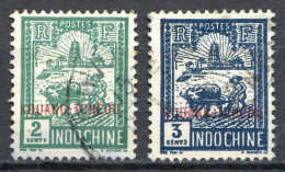 Réf 72 < -- KOUANG TCHEOU < N° 78 + 79 Ø < Oblitéré Ø Used - Used Stamps