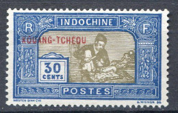 Réf 72 < -- KOUANG TCHEOU < N° 92 * < Neuf Charnière - MH * - Unused Stamps