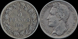 Belgium Leopold I 5 Frank 1833-pos A - 5 Frank