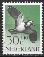 Plaatfout Wit Puntje Onder De Buik In 1961 Zomerzegels Vogels 30 + 10 Ct NVPH 756 PM 3 Postfris - Variétés Et Curiosités