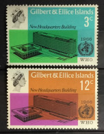 Gilbert Ellice 1966 WHO HQ MNH - Gilbert & Ellice Islands (...-1979)