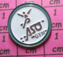 1619 Pin's Pins / Beau Et Rare / SPORTS / CLUB GYMNASTIQUE ASO GYM - Gymnastik