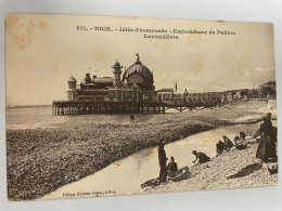 CPA - 06 - NICE - Jetée-Promenade - Embouchure Du Paillon - Lavandières - 511 - Ambachten