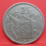 25 Pesetas 1957 étoile 58 - TB - Pièce Monnaie Espagne - Article N°2426 - 25 Peseta