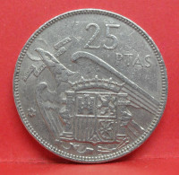 25 Pesetas 1957 étoile 66 - TB - Pièce Monnaie Espagne - Article N°2436 - 25 Pesetas
