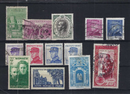 MONACO Ca.1930-70: Lot D' Obl. Et Neufs** - Used Stamps