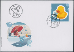 Suisse - 2023 - Gummiente Im Wasser - Ersttagsbrief FDC ET - Cartas & Documentos