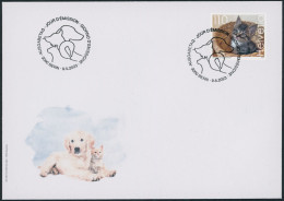 Suisse - 2023 - Tiere · Katze - Ersttagsbrief FDC ET - Briefe U. Dokumente