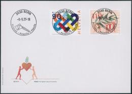 Suisse - 2023 - Europa - Ersttagsbrief FDC ET - Ersttag Voll Stempel - Briefe U. Dokumente