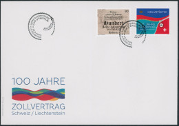 Suisse - 2023 - Zollvertrag - Ersttagsbrief FDC ET - Covers & Documents