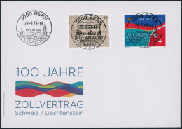 Suisse - 2023 - Zollvertrag - Ersttagsbrief FDC ET - Ersttag Voll Stempel - Covers & Documents