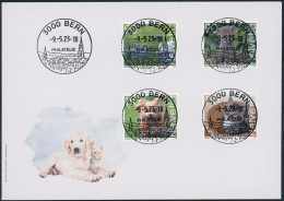 Suisse - 2023 - Tiere - Ersttagsbrief FDC ET - Ersttag Voll Stempel - Storia Postale