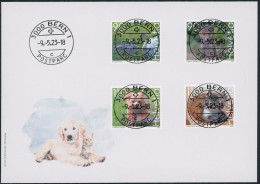 Suisse - 2023 - Tiere - Ersttagsbrief FDC ET - Ersttag Voll Stempel - Cartas & Documentos