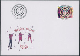 Suisse - 2023 - Suisa - Ersttagsbrief FDC ET - Ersttag Voll Stempel - Cartas & Documentos