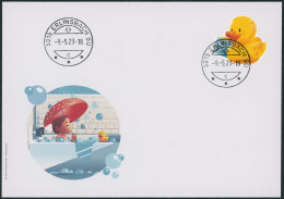 Suisse - 2023 - Gummiente - Ersttagsbrief FDC ET - Covers & Documents