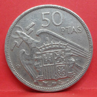 50 Pesetas 1957 étoile 60 - TTB - Pièce Monnaie Espagne - Article N°2483 - 50 Peseta