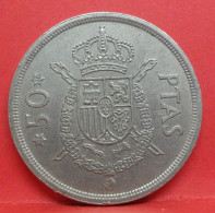 50 Pesetas 1975 étoile 80 - TTB - Pièce Monnaie Espagne - Article N°2484 - 50 Pesetas