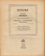 ANNUAIRE - 25 - Département Doubs - Année 1948 - édition Didot-Bottin - 116 Pages - Telefonbücher