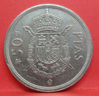 50 Pesetas 1975 étoile 80 - SUP - Pièce Monnaie Espagne - Article N°2485 - 50 Pesetas
