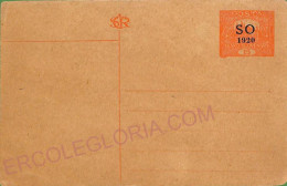 Ad5882 - CZECHOSLOVAKIA East Silesia - Postal History -  STATIONERY CARD  # P1 - Cartes Postales