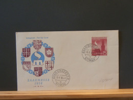 65/561U FDC  SAARLAND 1958 - Brieven En Documenten