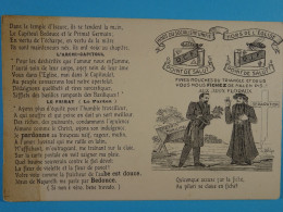 Politique Satirique (France Séparation Eglise-Etat) Hors Du Socialisme Unifié Hors De L'église Point De Salut - Eventi