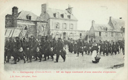 Guingamp * 48ème Régiment De Ligne Rentrant D'une Marche D'épreuve * Militaria - Guingamp